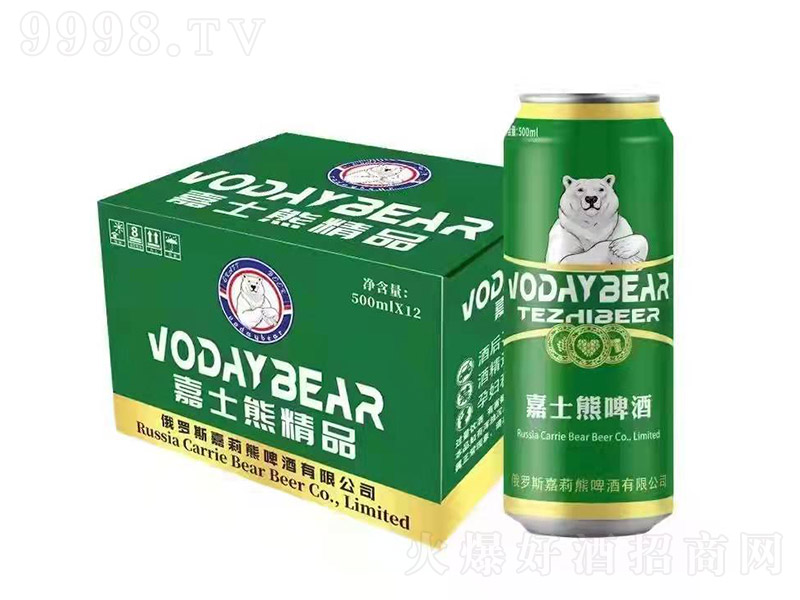 嘉士熊精品精酿啤酒【10° 500ml】